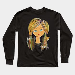 Butterflygirl Long Sleeve T-Shirt